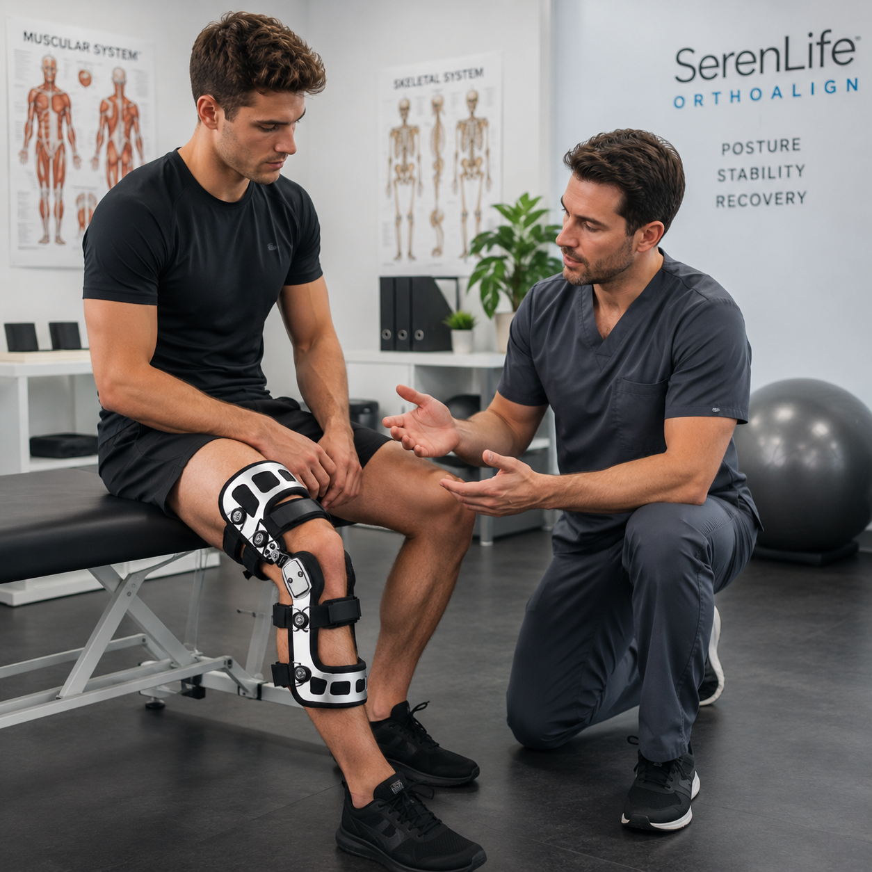SerenLife OrthoAlign KneeGuard Pro