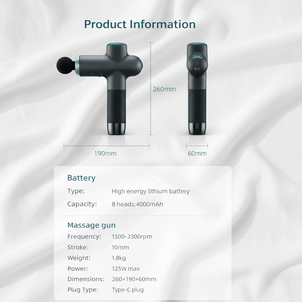 Smart Hit Massage Gun